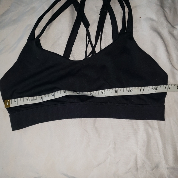 Champion Brand Black Sport top with designed crossed back cut out - Picture 5 of 5